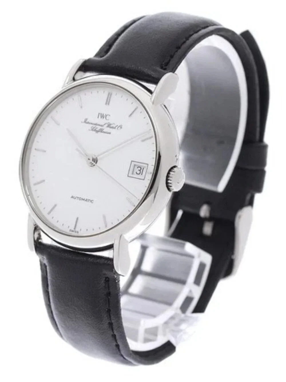 IWC SCHAFFHAUSEN Portofino IW351318 Date white Dial Automatic Men's Watch_958556